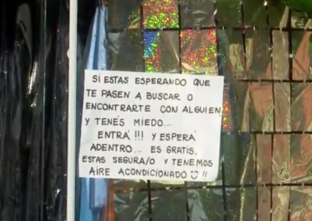Un kiosco de zona sur les ofrece resguardo a los vecinos por los hechos delictivos