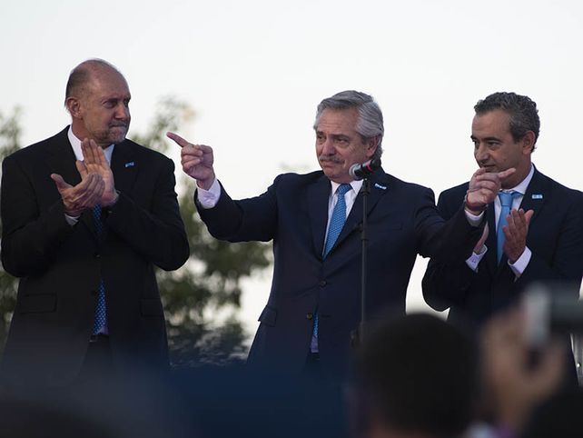 El presidente Alberto Fernández