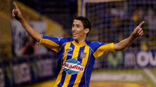 Di María en su paso por Rosario Central.&nbsp;