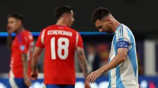 Messi se refirió a su molestia en una pierna: Terminé dolorido