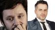 En las redes. El actor Vicuña y el periodista de Brito se cruzaron en Twitter.&nbsp;