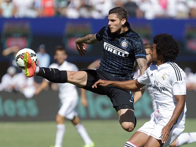 El Inter venció al Real Madrid gracias a dos argentinos