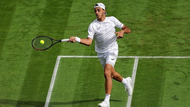 Francisco Cerúndolo jugó un gran partido ante Rafael Nadal y le sacó un set en Wimbledon.