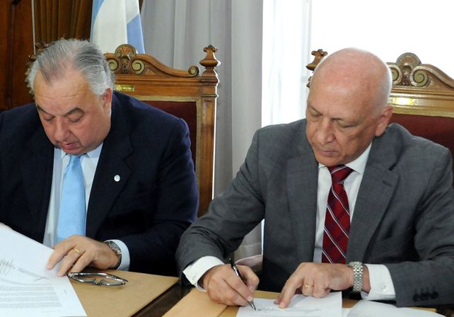 Firmaron un convenio para digitalizar los trámites entre el Registro General y los Tribunales