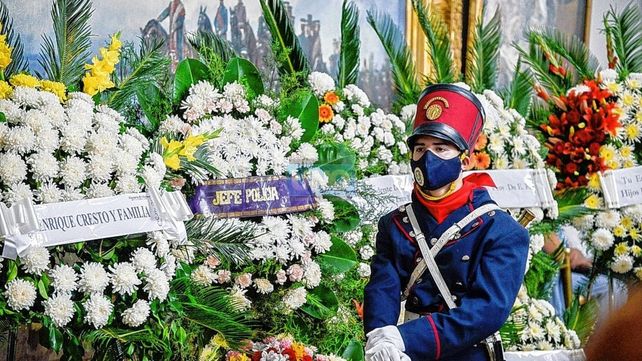 Despidieron a Jorge Busti en el Salón Blanco de Casa de Gobierno