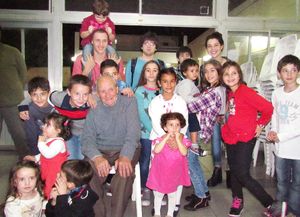 Don Antuña, como lo conocen todos, celebró un siglo de vida