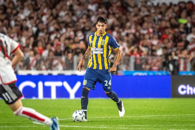 Juan Giménez, el defensor de Rosario Central.