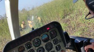 Incendios: se conformó un comando Entre Ríos-Buenos Aires