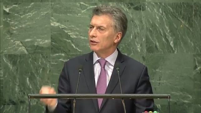 En la ONU Macri relanzó a la Argentina al plano mundial y pidió reabrir el diálogo por Malvinas En la ONU Macri relanzó a la Argentina al plano mundial y pidió reabrir el diálogo por Malvinas