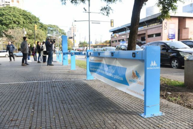 De estreno. El municipio habilitó ayer la estación ubicada en el entorno del Hospital de Emergencias.