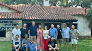 Memoria, Verdad y Justicia. Los integrantes de la Mesa Promotora Quinta de Funes recibieron a funcionarios provinciales