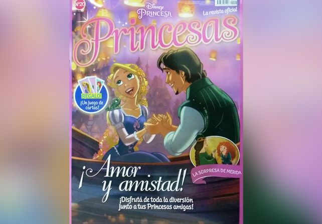 Este martes pedí opcional la revista Disney Princesas