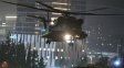 Un helicóptero transporta rehenes liberados de Gaza hacia un hospital, en Petah Tikva, Israel / Foto: Xinhua