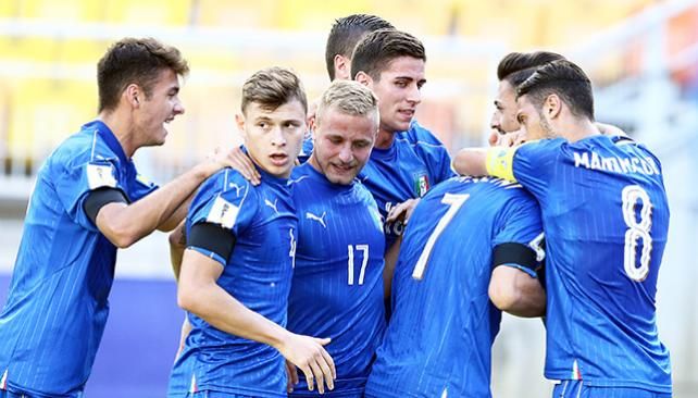 Italia e Inglaterra accedieron a las semifinales del Mundial Sub 20