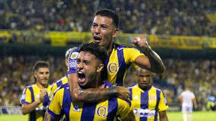 Giaccone ingreso en el segundo tiempo y marcó el tercero del canalla.