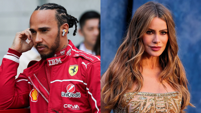 Se siente abandonada: Lewis Hamilton y Sofía Vergara habrían puesto fin a su romance