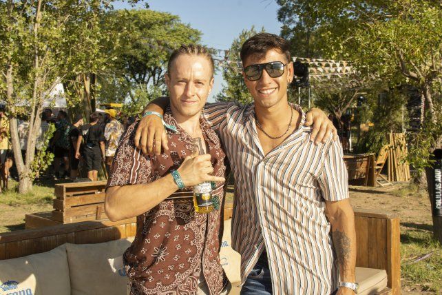 Gregorio Luke y Maximiliano Basualdo