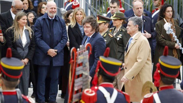 Javier Milei homenajeó a San Martín en un nuevo aniversario de su fallecimiento.&nbsp;