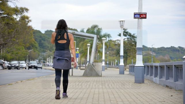 Jornada con cielo algo nublado y una máxima de 20 grados