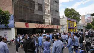 Este lunes a la mañana se reanudó el valetario del chofer César Roldán.&nbsp;