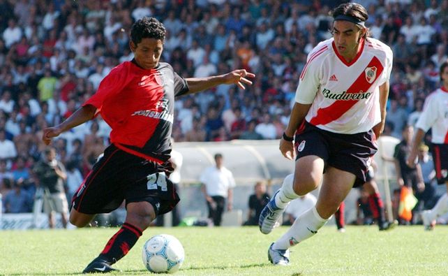 El Billy Rodas en un encuentro ante River.