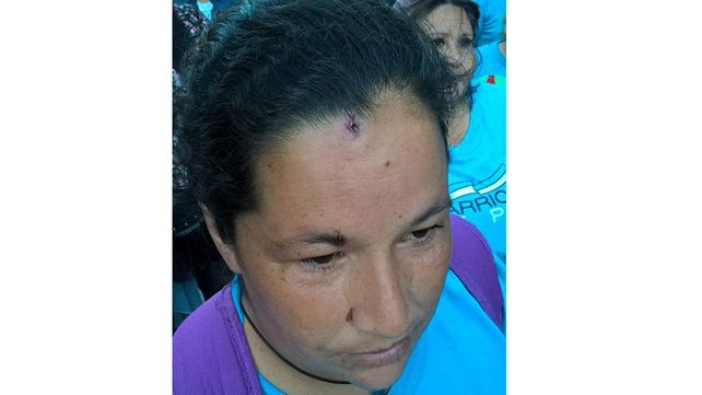 Manifestantes y policías heridos durante protesta por asistencia en Córdoba