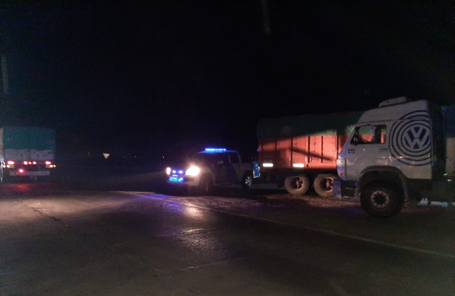 Apresaron a camioneros que hirieron a un policía a machetazos