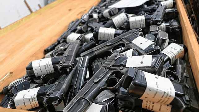 El MPA entregó 1.512 armas de fuego y 15.000 cartuchos secuestrados en investigaciones para su destrucción