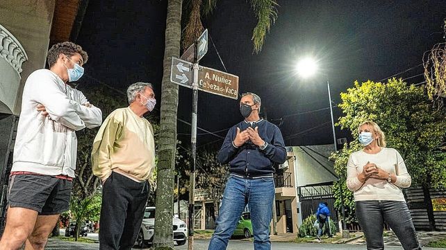 Paraná: iluminación LED para la vecinal Mariano Moreno
