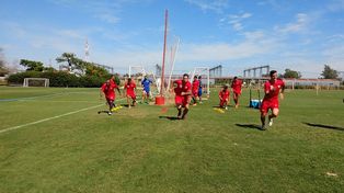 ¿Qué hizo el plantel de Unión antes de la última práctica?