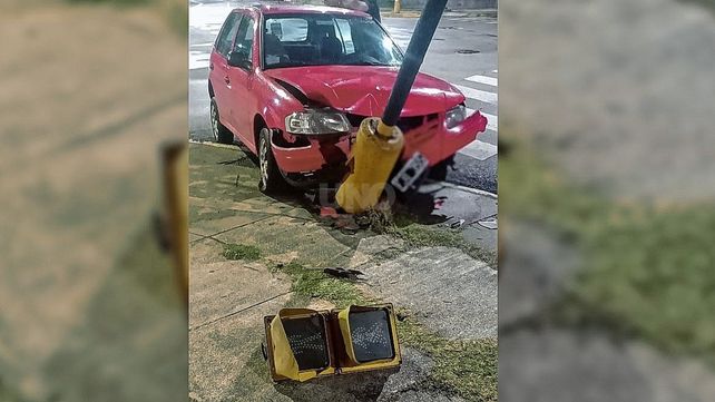 Se durmió al volante