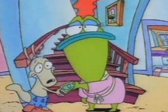 En un episodio de La vida moderna de Rocko