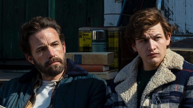 Ben Affleck y el joven actor Tye Sheridan.