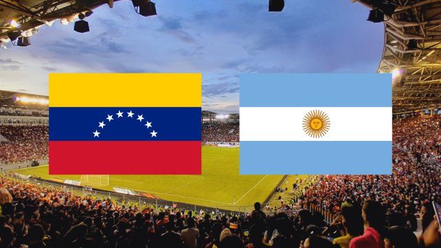 Argentina no pudo jugar en los charcos y Venezuela se lo empató bien