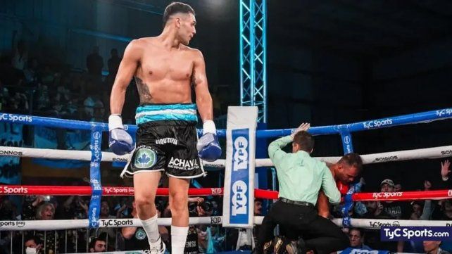 Yamil Peralta defiende con éxito el cinturón crucero argentino y sudamericano