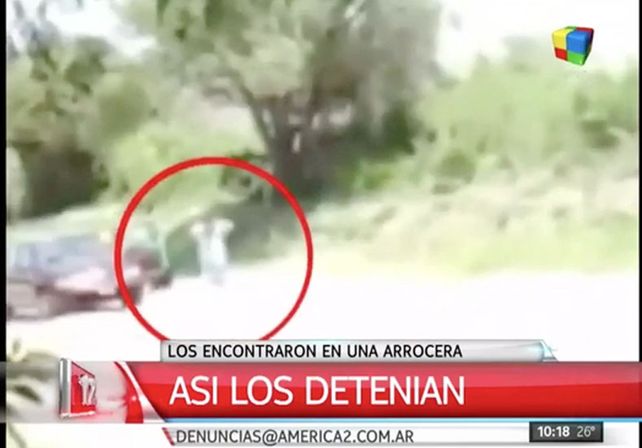 #Video: el momento de la detención de los prófugos