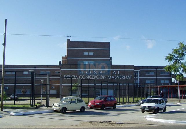 La joven permanece internada en el Hospital Delicia Concepción Masvernat.  Foto UNO/Archivo ilustrativa