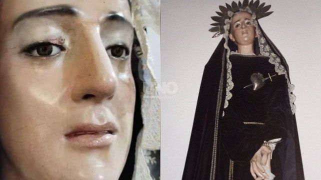 Las imágenes de la Virgen de los Dolores