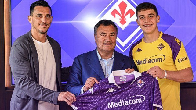Infantino debutó en Central en 2020 y en total disputó un total de 72 partidos y marcó 6 goles. Ahora llevará su fútbol a Fiorentina.