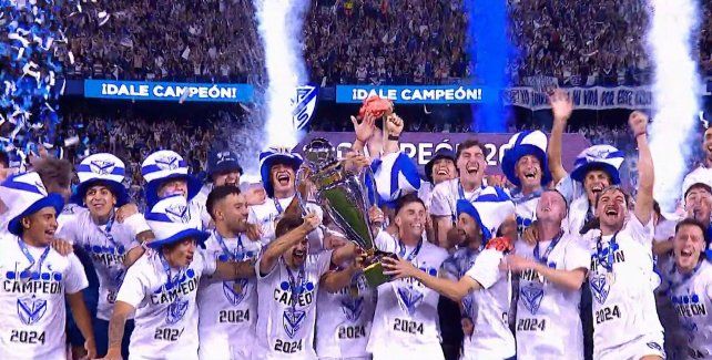 Tras perder dos finales en el año, Vélez fue campeón de la Liga Profesional