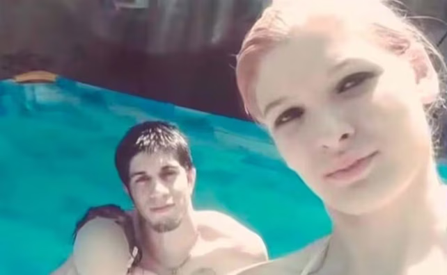 Claudio Barrelier junto a su pareja