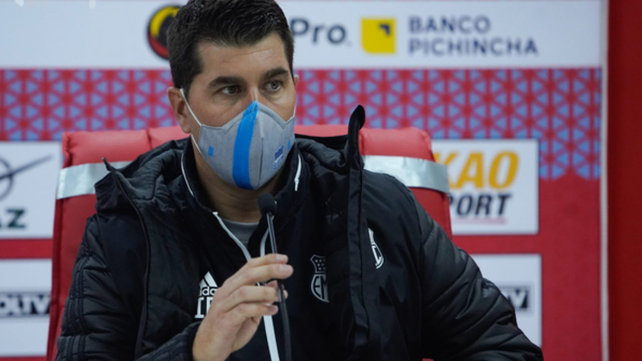 Ismael Rescalvo, DT de Emelec: De Unión sabemos poco