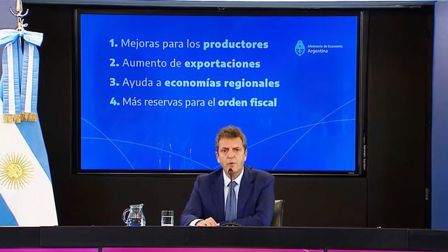 El ministro de Economía