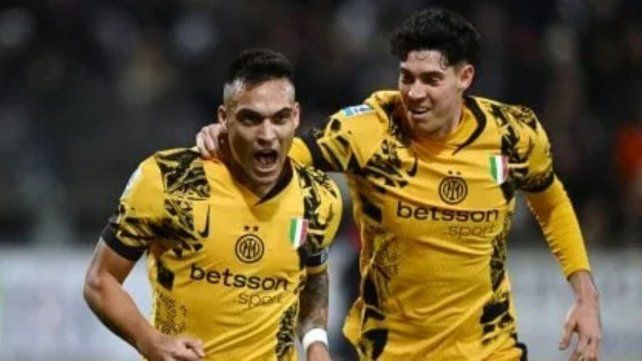 Lautaro Martínez tuvo su aporte goleador para el elenco de Milán.