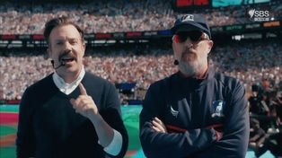 Ted Lasso, la serie que apareció en el entretiempo de la final del Mundial, estrena temporada
