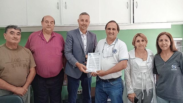 AMET. Reunión con el Pte. de la Cámara de Diputados E.R. en defensa de los fondos para la ETP