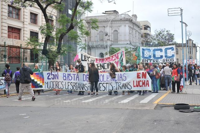 La marcha #25N en imágenes