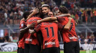 Milan le ganó a la Lazio de Valentín Castellanos y lidera la Serie A
