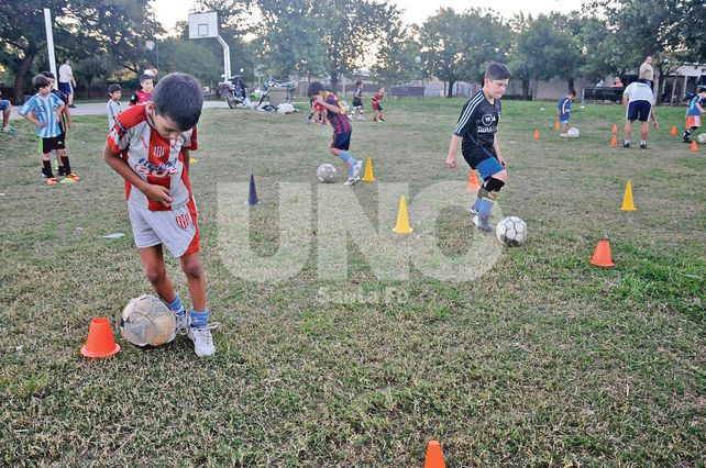 La escuelita de fútbol