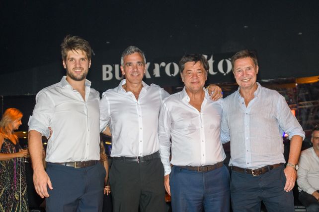 Vito Scaglione, Leandro Salvatierra, Gustavo Scaglione y Sergio Ceroi.  